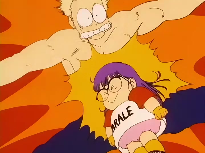 Dragon Ball Ep 57: Arale vs. Blue @ 14:16