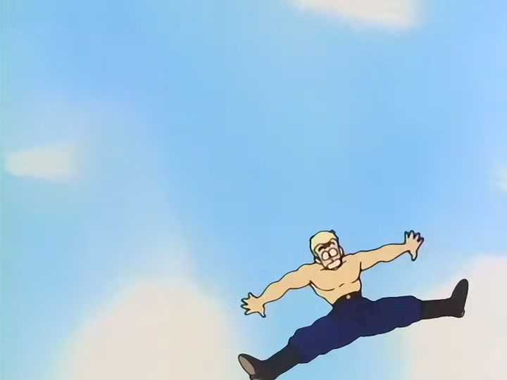 Dragon Ball Ep 57: Arale vs. Blue @ 14:32