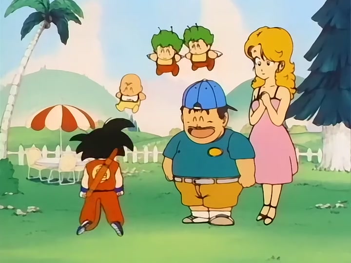 Dragon Ball Ep 57: Arale vs. Blue @ 14:48