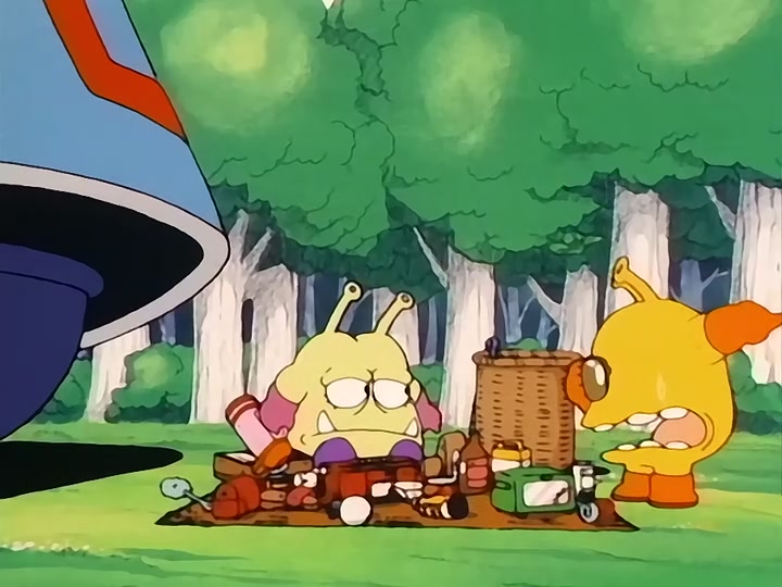Dragon Ball Ep 57: Arale vs. Blue @ 15:04