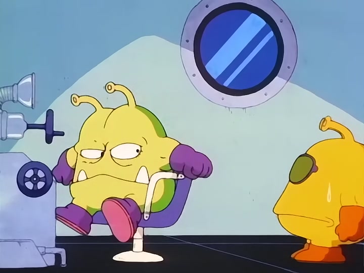 Dragon Ball Ep 57: Arale vs. Blue @ 15:56