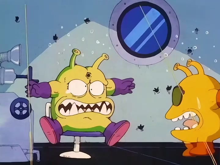 Dragon Ball Ep 57: Arale vs. Blue @ 16:08