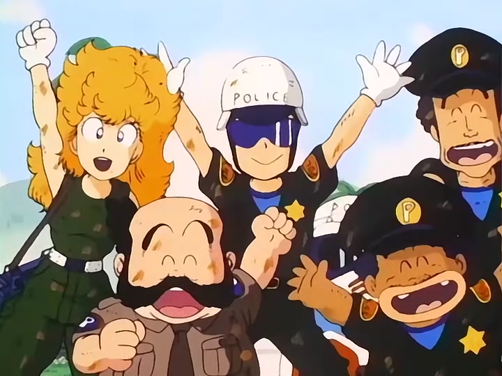 Dragon Ball Ep 57: Arale vs. Blue @ 16:28