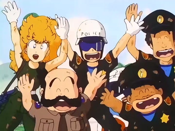 Dragon Ball Ep 57: Arale vs. Blue @ 16:32