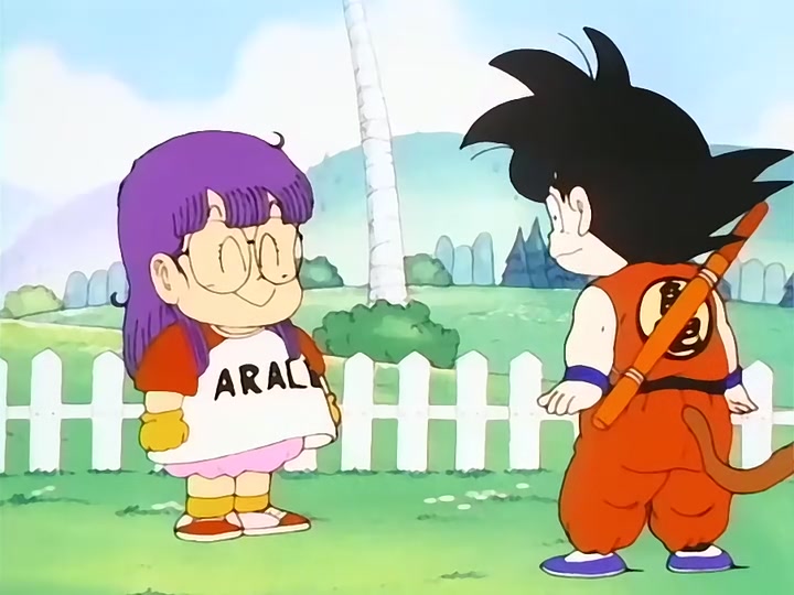 Dragon Ball Ep 57: Arale vs. Blue @ 17:01