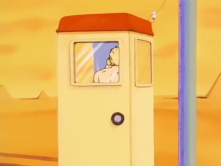 Dragon Ball Ep 57: Arale vs. Blue @ 20:14