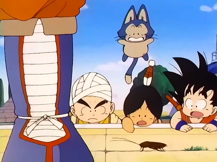 Dragon Ball Ep 70: We Are The Five Warriors @ 16:12