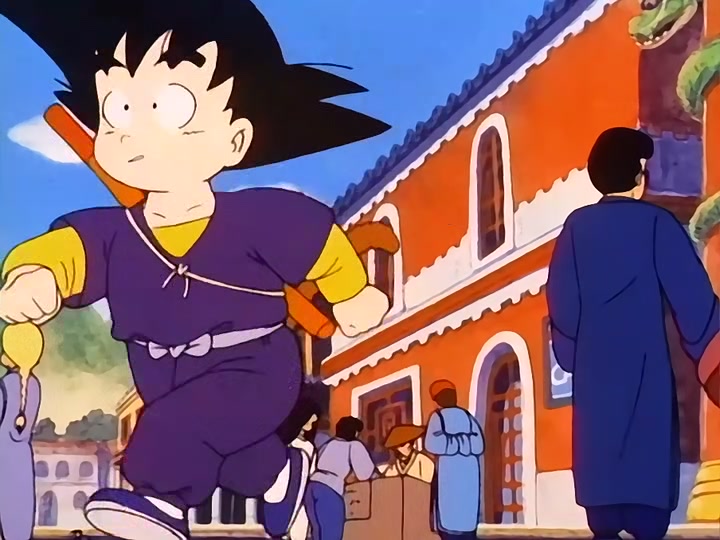 Dragon Ball Ep 80: Goku vs. Sky Dragon @ 03:15
