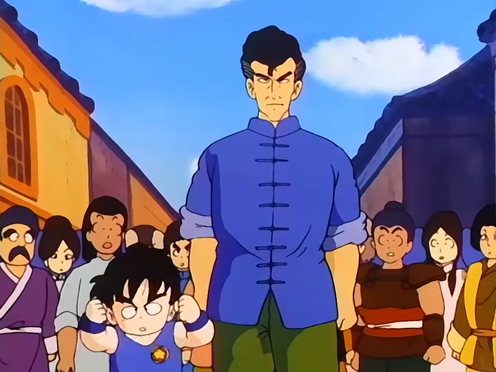 Dragon Ball Ep 80: Goku vs. Sky Dragon @ 03:27