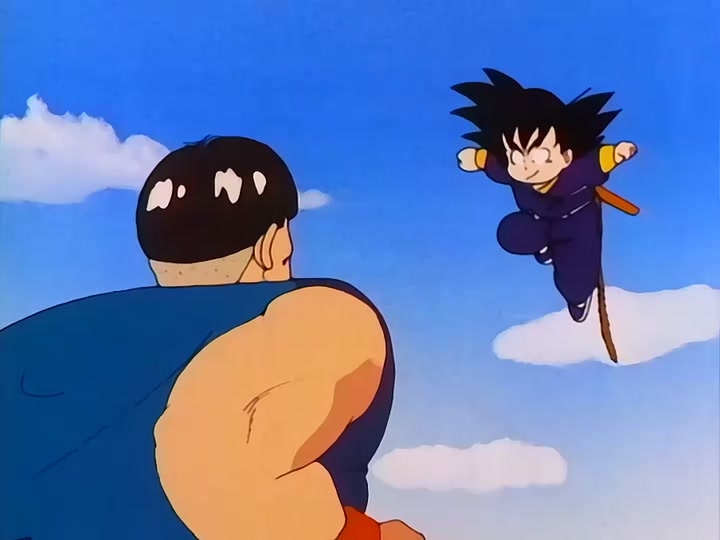 Dragon Ball Ep 80: Goku vs. Sky Dragon @ 05:00