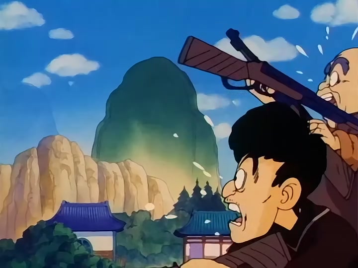 Dragon Ball Ep 82: The Rampage of InoShikaCho @ 03:35