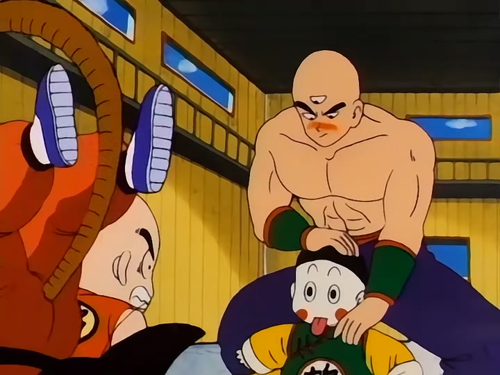 Dragon Ball Ep 87: Yamcha vs. Tien @ 03:17