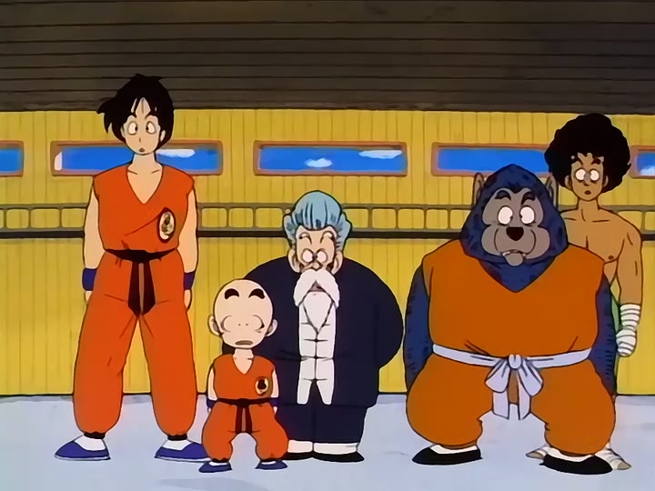 Dragon Ball Ep 87: Yamcha vs. Tien @ 09:45