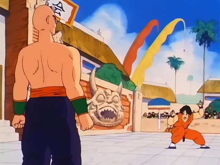 Dragon Ball Ep 87: Yamcha vs. Tien @ 17:27