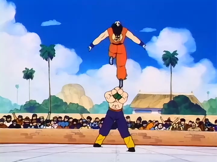 Dragon Ball Ep 87: Yamcha vs. Tien @ 18:47