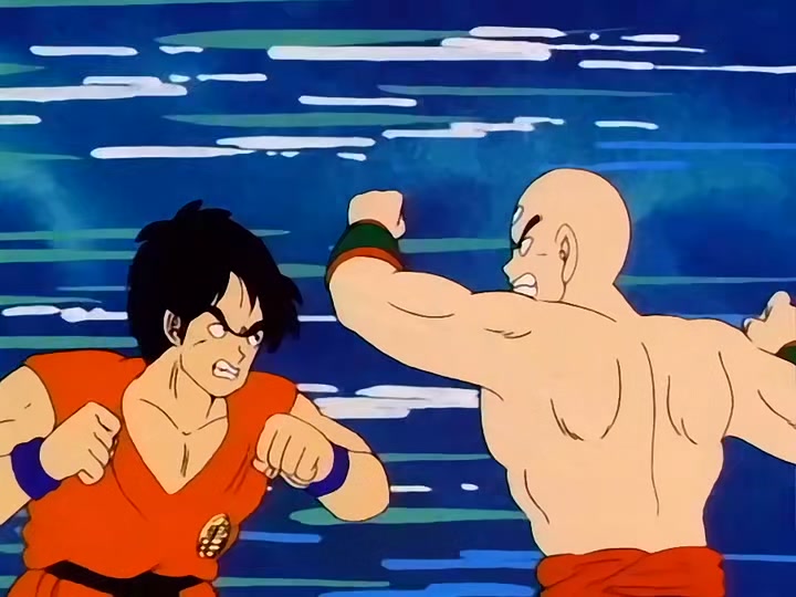 Dragon Ball Ep 87: Yamcha vs. Tien @ 18:56