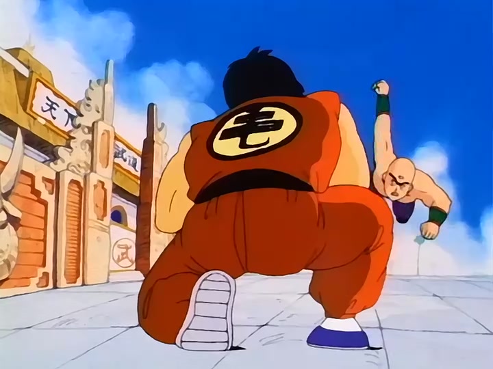 Dragon Ball Ep 87: Yamcha vs. Tien @ 19:23
