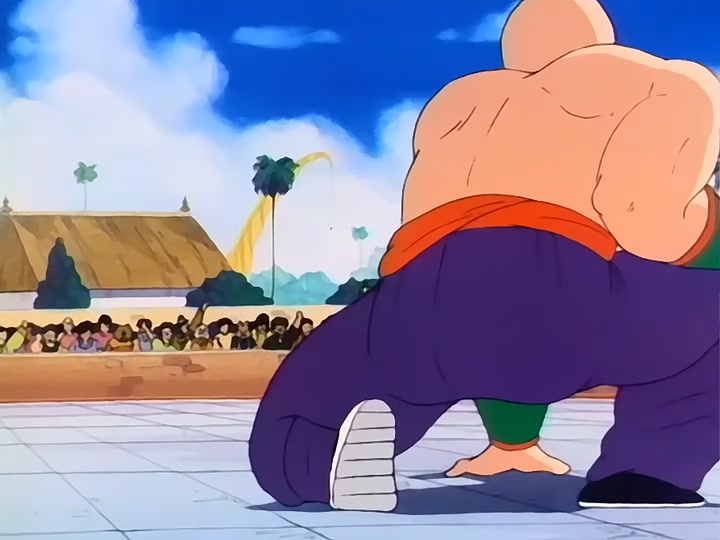 Dragon Ball Ep 87: Yamcha vs. Tien @ 19:35