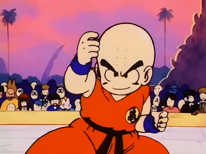 Dragon Ball Ep 95: Goku vs. Krillin @ 17:33