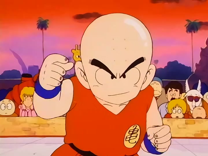 Dragon Ball Ep 95: Goku vs. Krillin @ 17:45