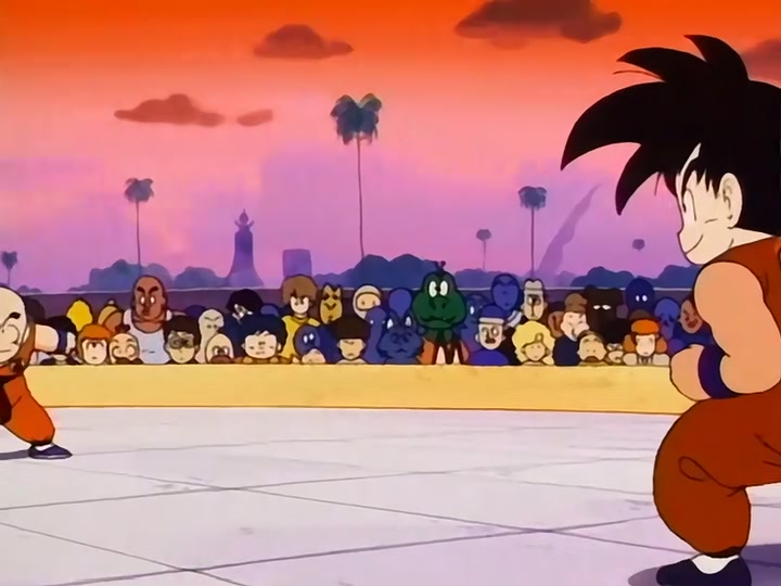 Dragon Ball Ep 95: Goku vs. Krillin @ 19:46