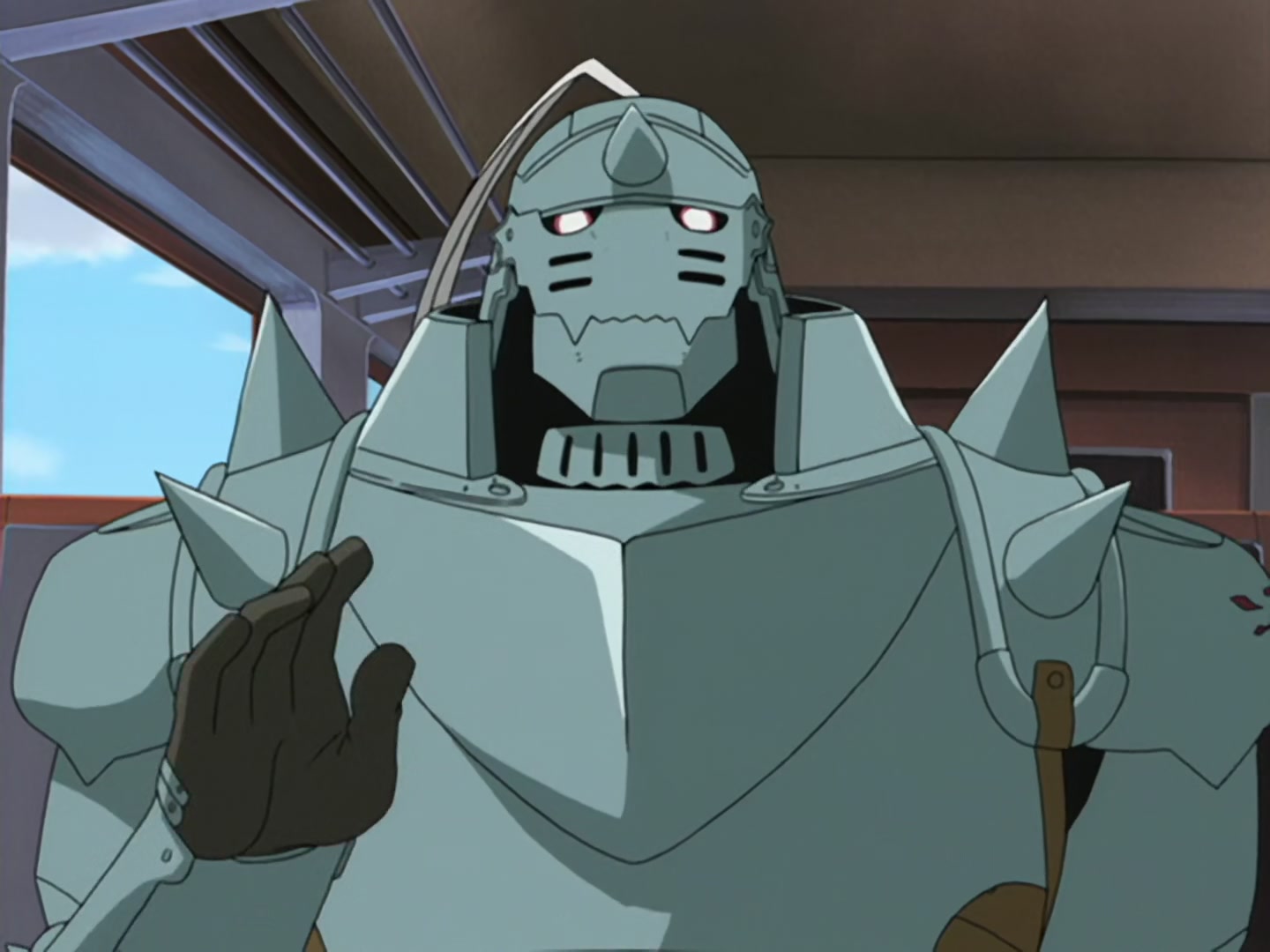 Fullmetal Alchemist — Ep 5: The Man with the Mechanical Arm @ 03:35