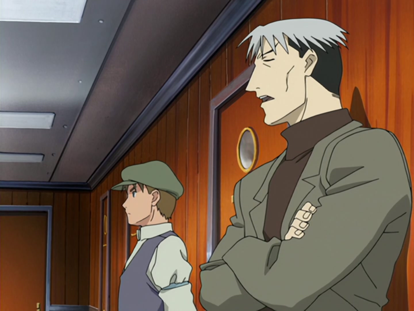 Fullmetal Alchemist — Ep 5: The Man with the Mechanical Arm @ 05:05