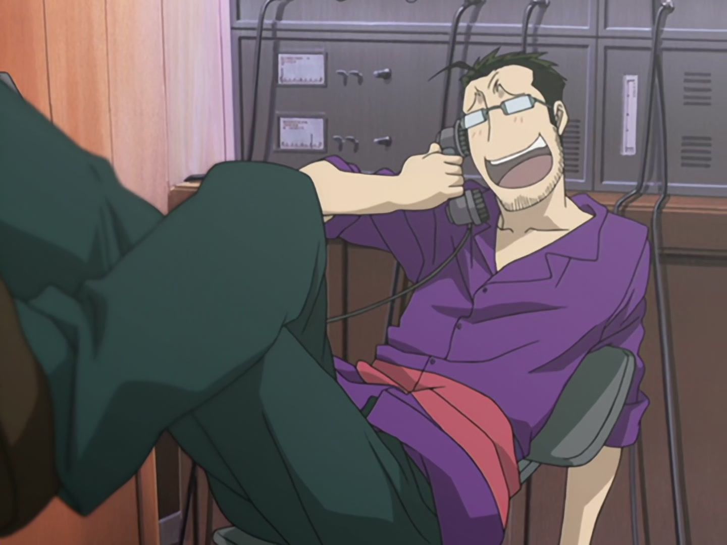 Fullmetal Alchemist — Ep 5: The Man with the Mechanical Arm @ 05:25