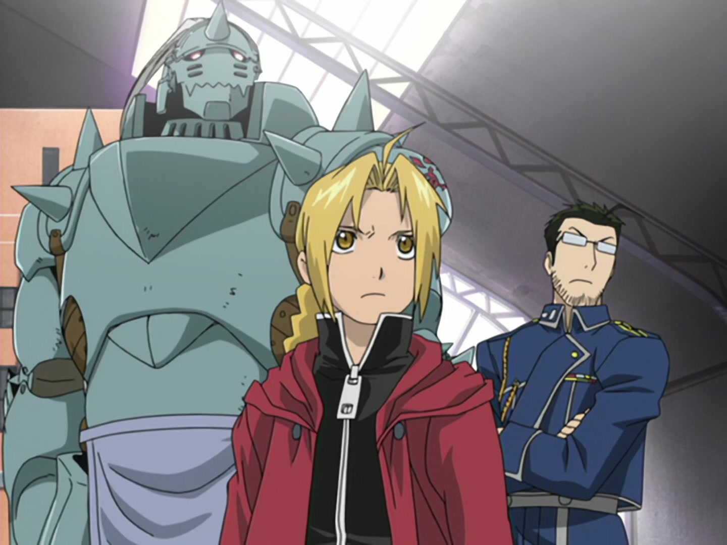 Fullmetal Alchemist — Ep 5: The Man with the Mechanical Arm @ 20:34
