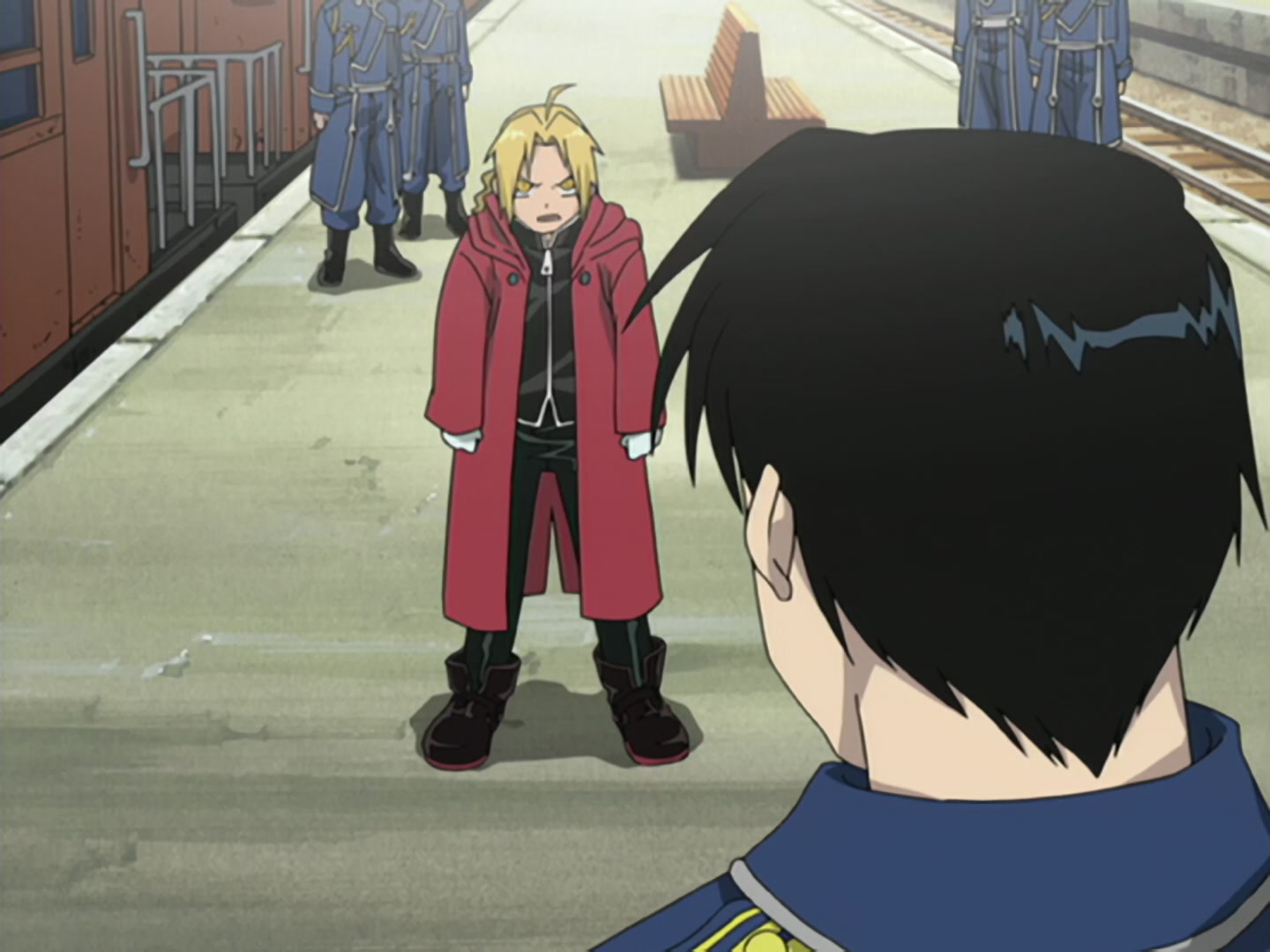 Fullmetal Alchemist — Ep 5: The Man with the Mechanical Arm @ 20:44