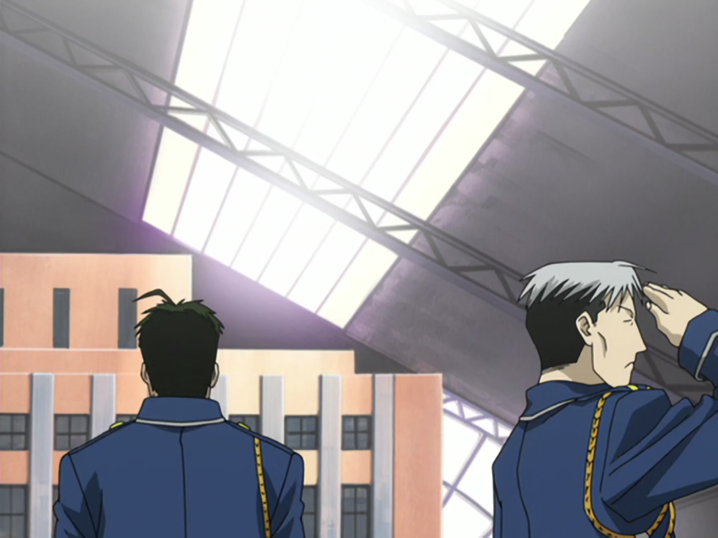 Fullmetal Alchemist — Ep 5: The Man with the Mechanical Arm @ 21:44