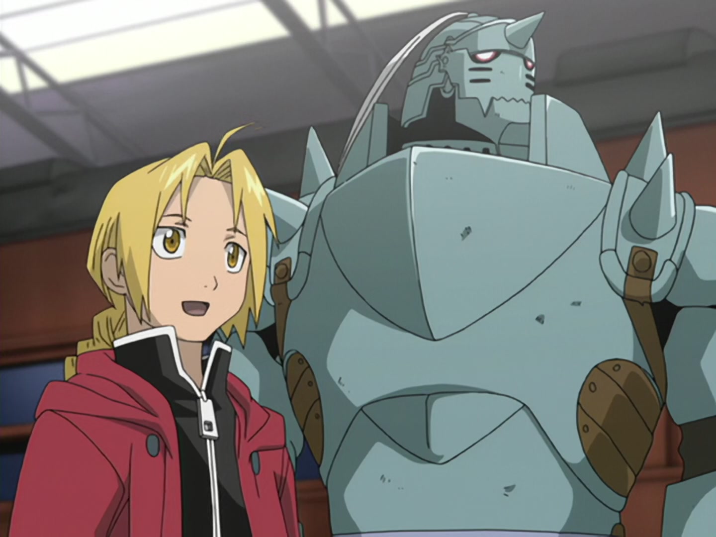 Fullmetal Alchemist — Ep 5: The Man with the Mechanical Arm @ 22:14