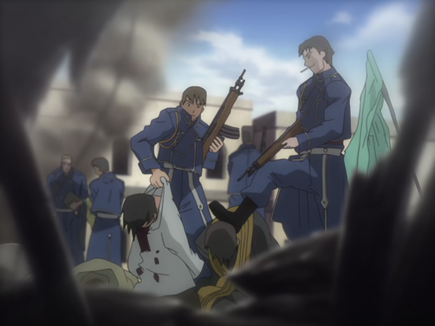 Fullmetal Alchemist Ep 15: The Ishbal Massacre @ 08:17
