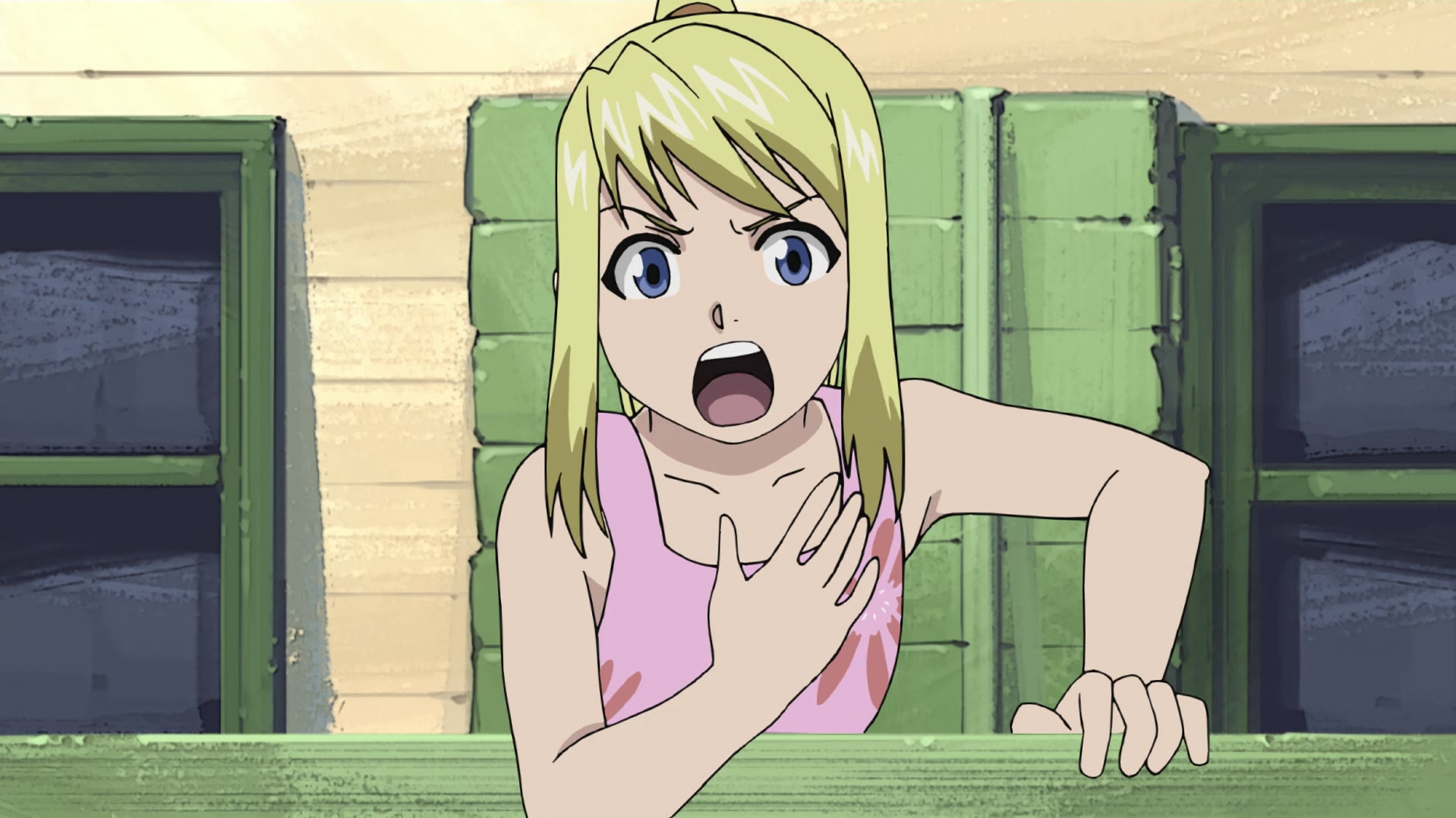 Fullmetal Alchemist: Brotherhood — Ep 2: The First Day @ 19:06