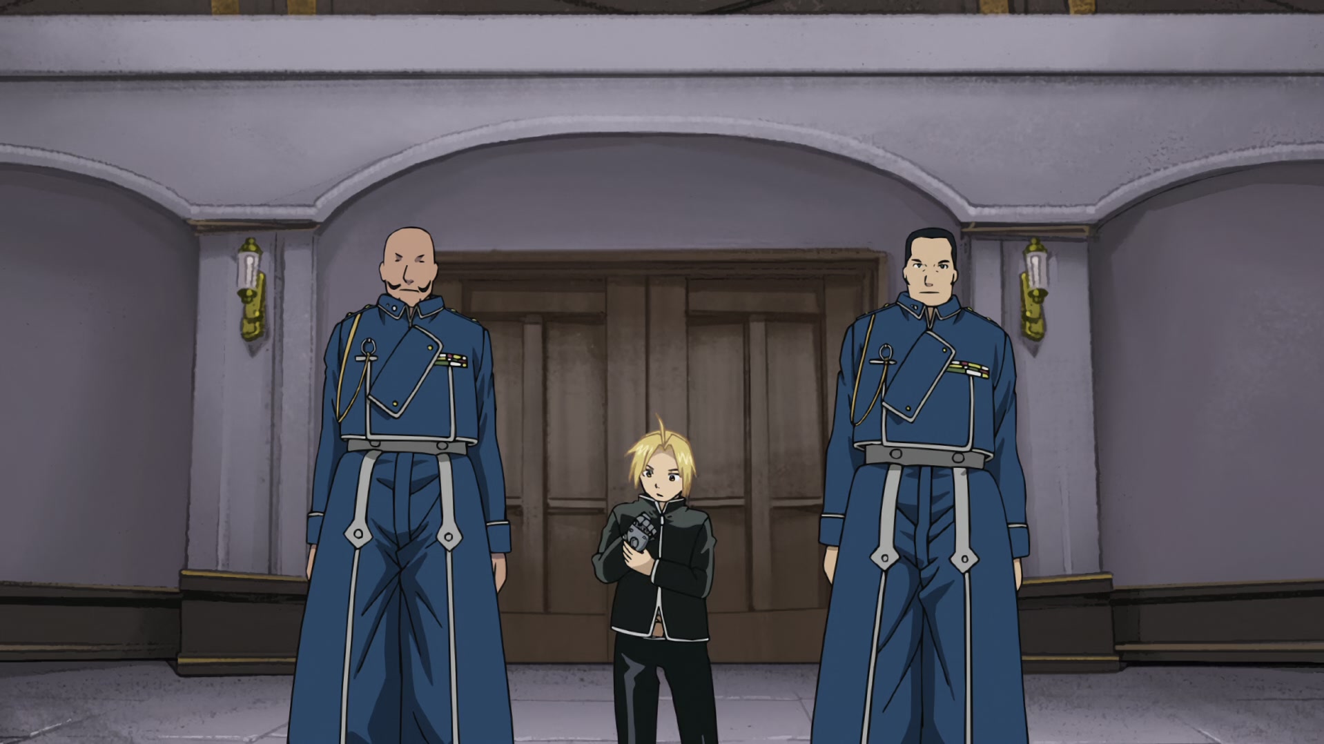 Fullmetal Alchemist: Brotherhood — Ep 2: The First Day @ 19:34