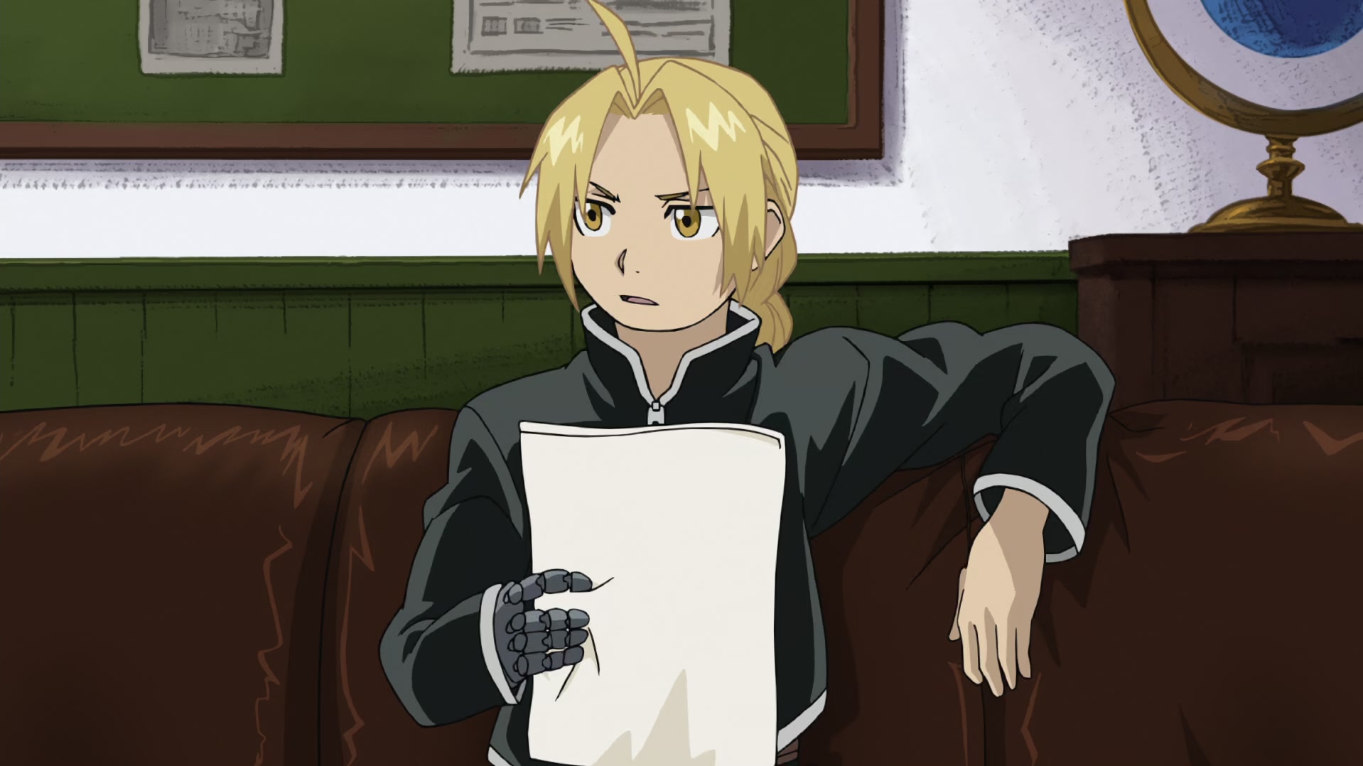 Fullmetal Alchemist: Brotherhood — Ep 2: The First Day @ 21:49