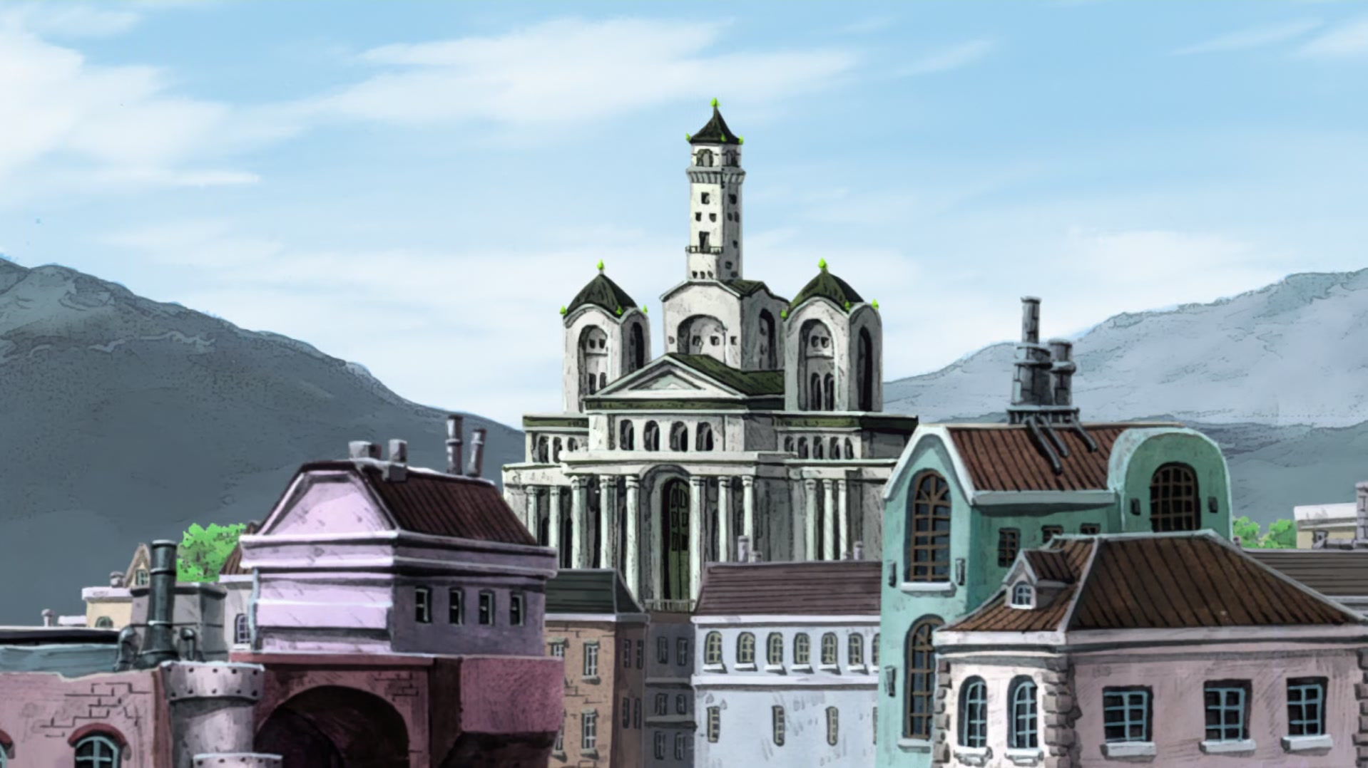 Fullmetal Alchemist: Brotherhood — Ep 3: City of Heresy @ 02:03