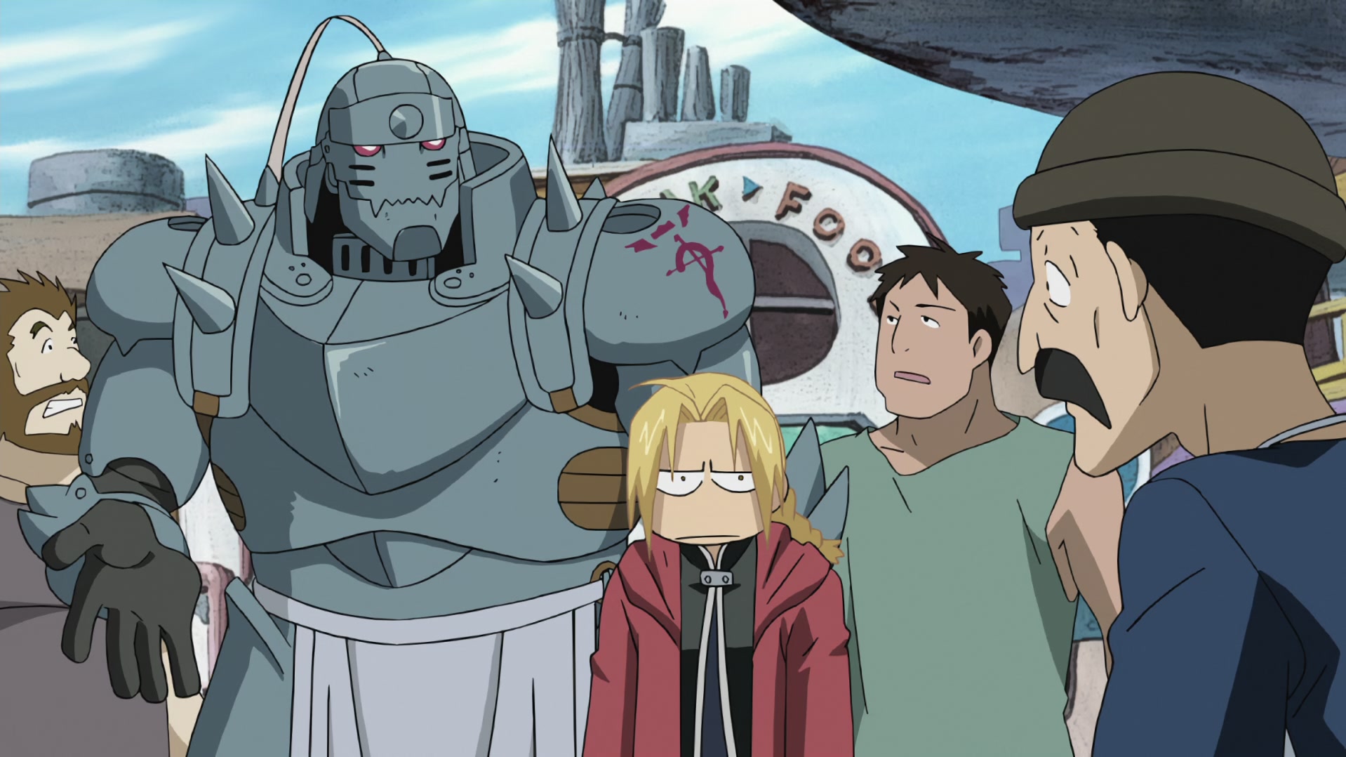 Fullmetal Alchemist: Brotherhood — Ep 3: City of Heresy @ 02:48