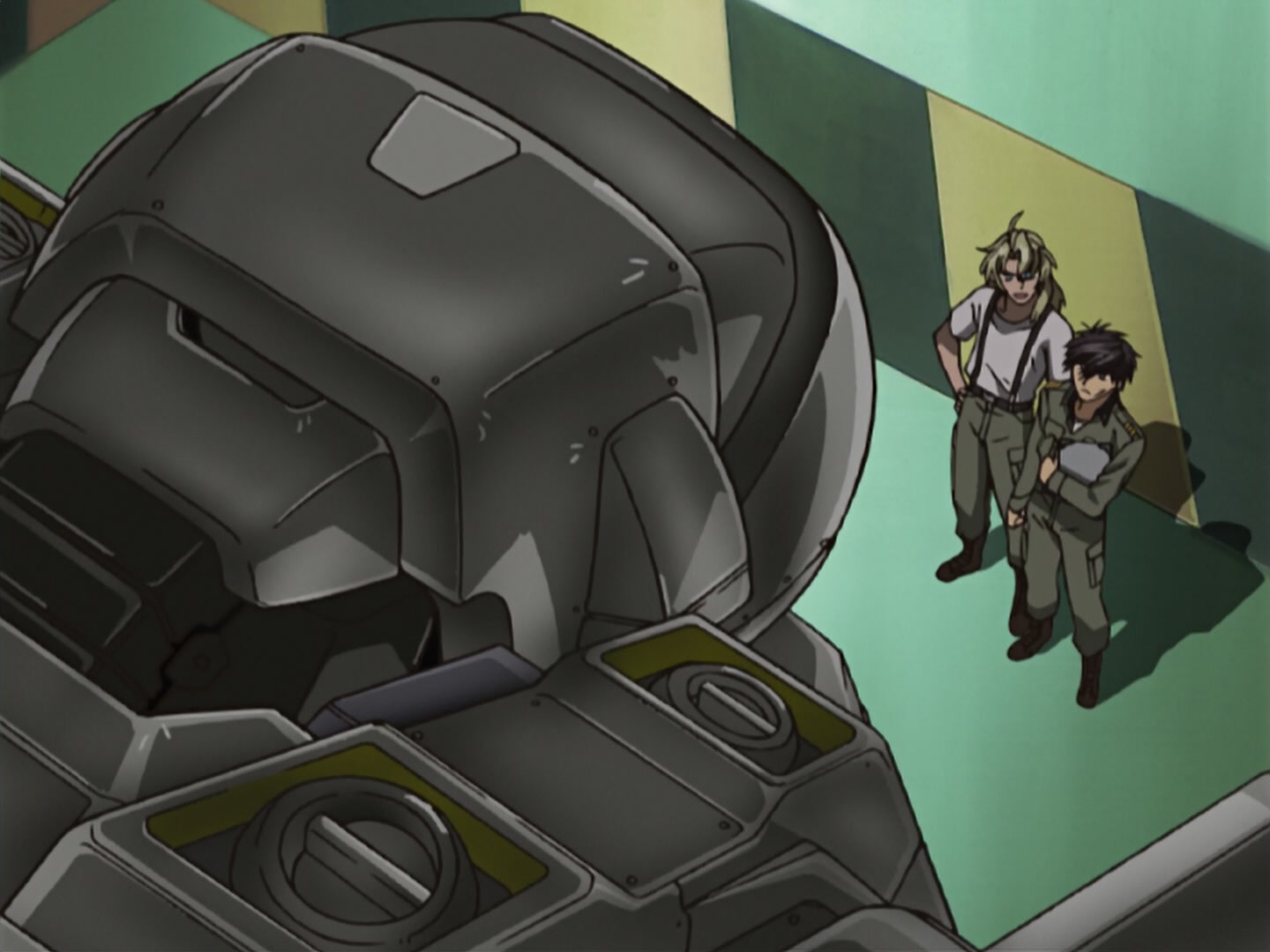 Full Metal Panic! — Ep 1: The Guy I Kinda Like is a Sergeant @ 06:06