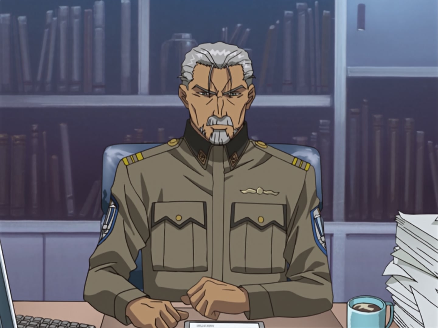 Full Metal Panic! — Ep 1: The Guy I Kinda Like is a Sergeant @ 07:24