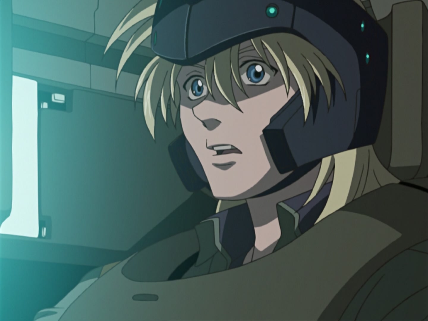 Full Metal Panic! — Ep 1: The Guy I Kinda Like is a Sergeant @ 13:23