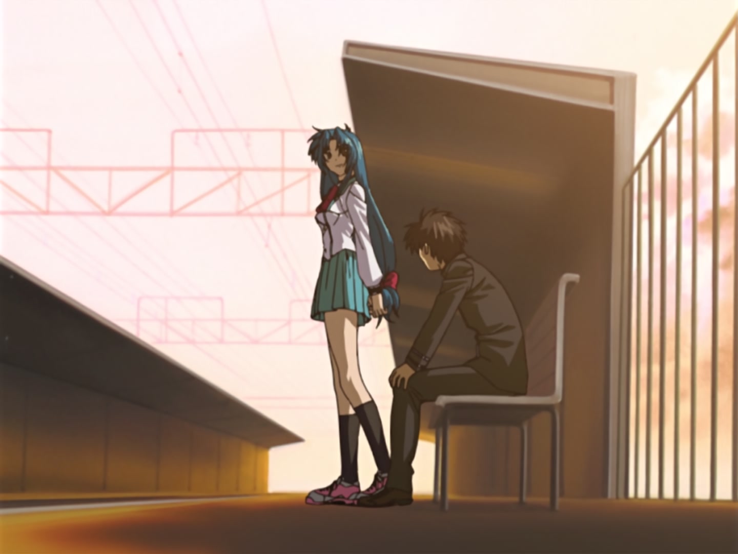 Full Metal Panic! Ep 2: I Want to Protect You @ 18:46