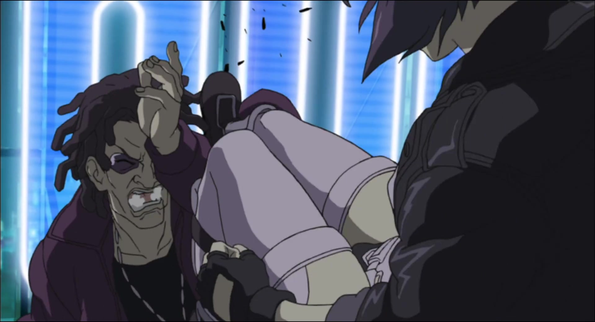 Ghost in the Shell: Stand Alone Complex — Ep 1: Section-9: Public Security Section 9 @ 02:18