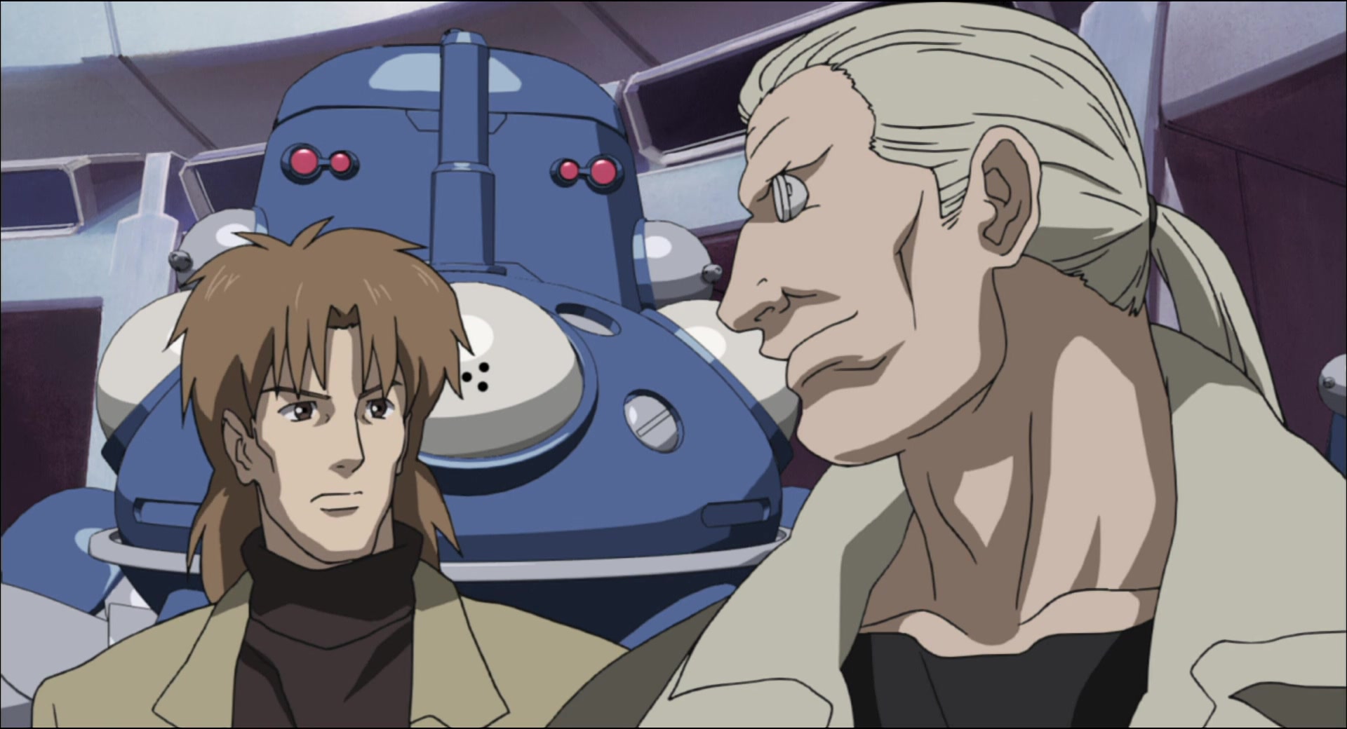 Ghost in the Shell: Stand Alone Complex — Ep 2: Testation: Runaway Evidence @ 05:56