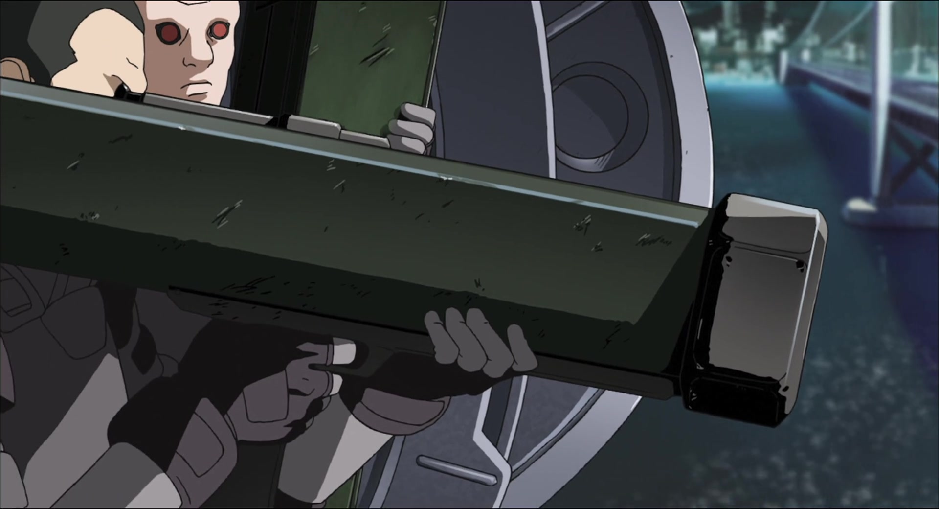 Ghost in the Shell: Stand Alone Complex — Ep 2: Testation: Runaway Evidence @ 14:44
