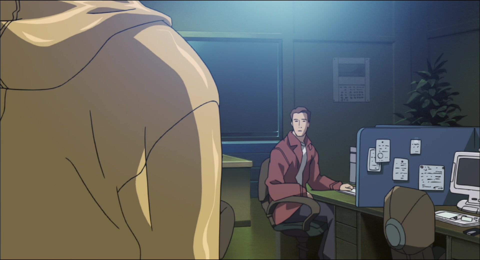 Ghost in the Shell: Stand Alone Complex — Ep 4: Intercepter: Visual Devices Which Laugh @ 02:21
