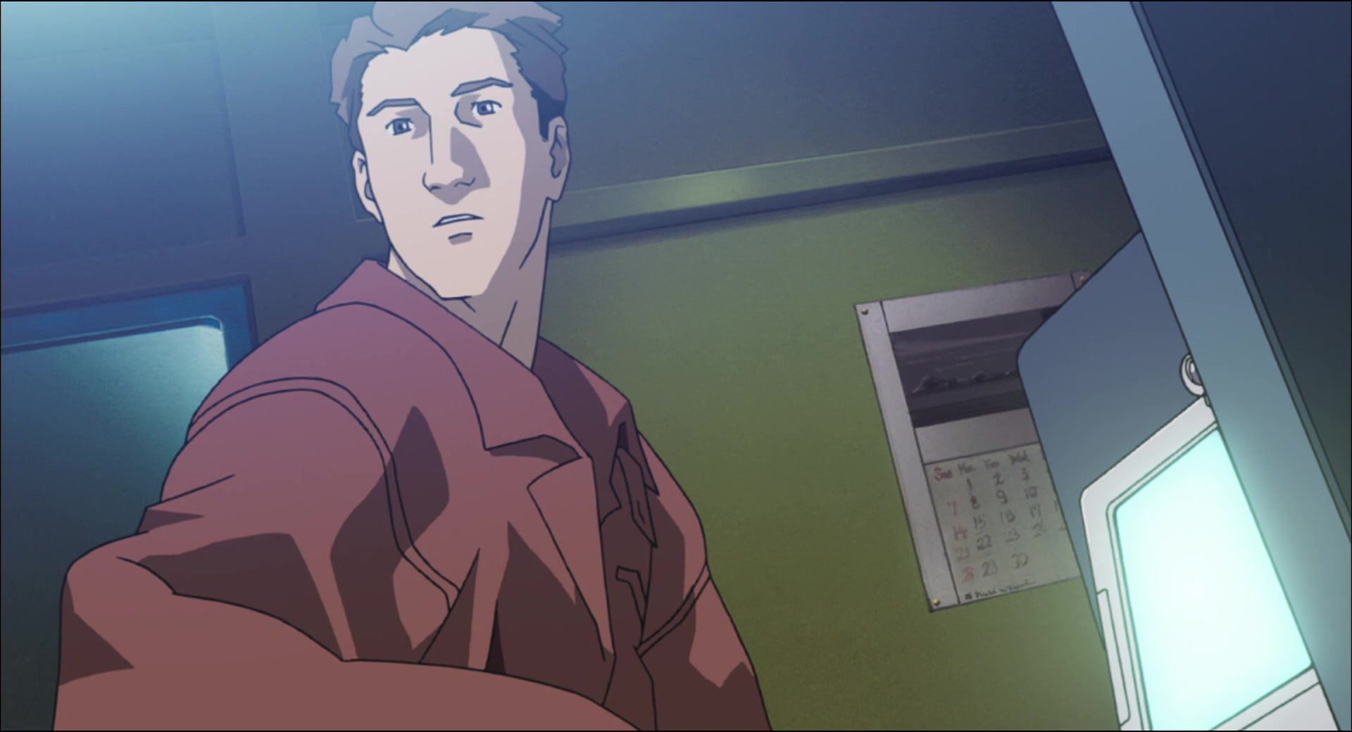 Ghost in the Shell: Stand Alone Complex — Ep 4: Intercepter: Visual Devices Which Laugh @ 02:29