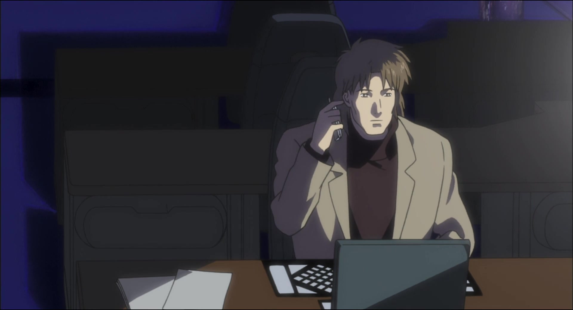 Ghost in the Shell: Stand Alone Complex — Ep 4: Intercepter: Visual Devices Which Laugh @ 03:27