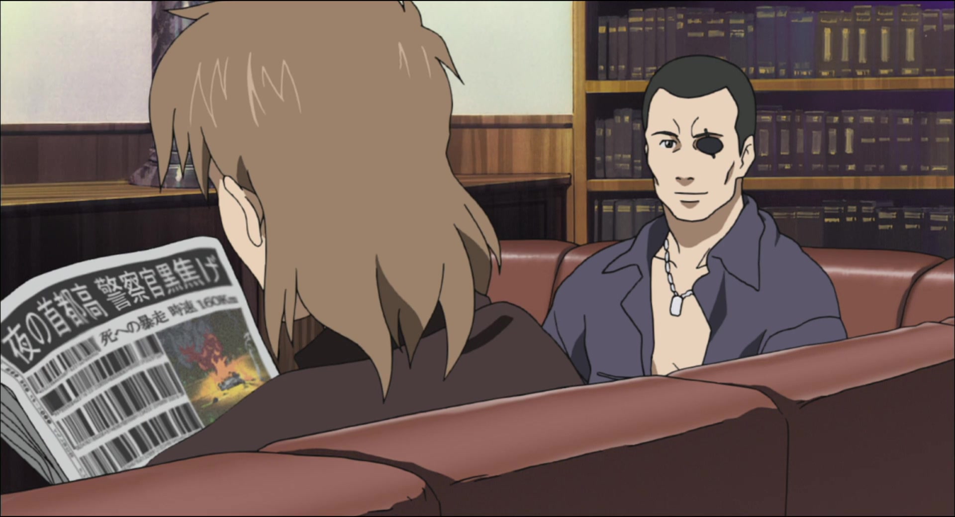 Ghost in the Shell: Stand Alone Complex — Ep 4: Intercepter: Visual Devices Which Laugh @ 05:39