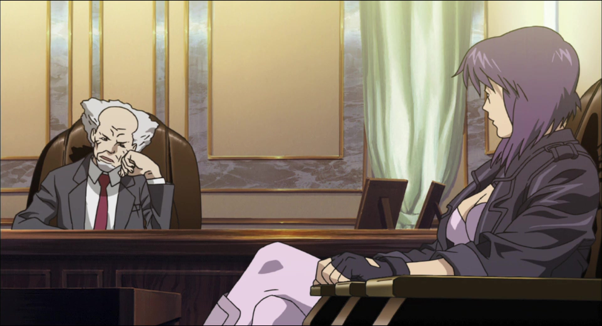 Ghost in the Shell: Stand Alone Complex — Ep 4: Intercepter: Visual Devices Which Laugh @ 06:53